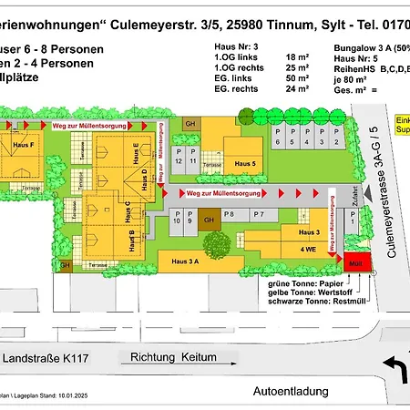 Endreihenhaus Eva, Sylt - Prázdninový dům